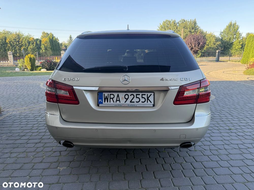 Mercedes-Benz Klasa E 350 CDI 4-Matic BlueEff - 10