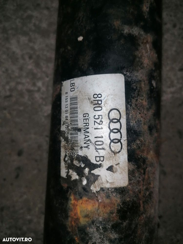 Cardan audi q5 2.0 tdi quattro 8r0521101b - 2