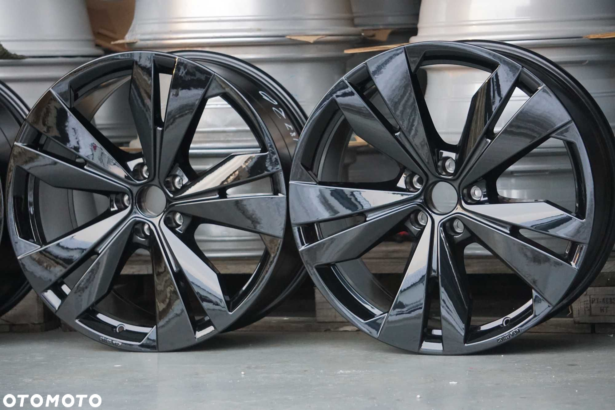 Alufelgi oryginal VW 5x112 9Jx20 et42 cb57,1 jak nowe, 2022rok czarne - 5