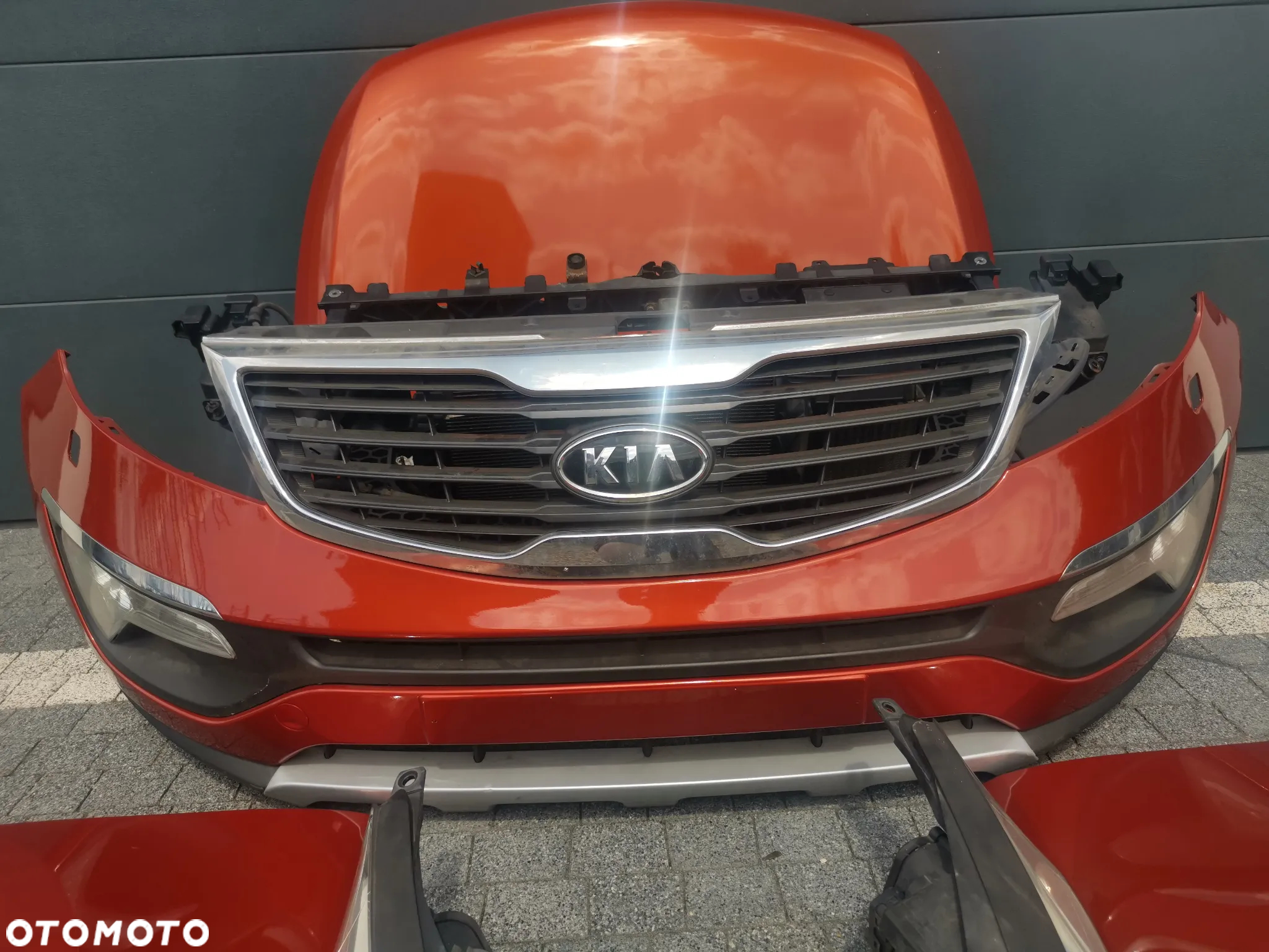 Kia Sportage 3 Maska Zderzak Przód Kompletny Kolor DM - 2