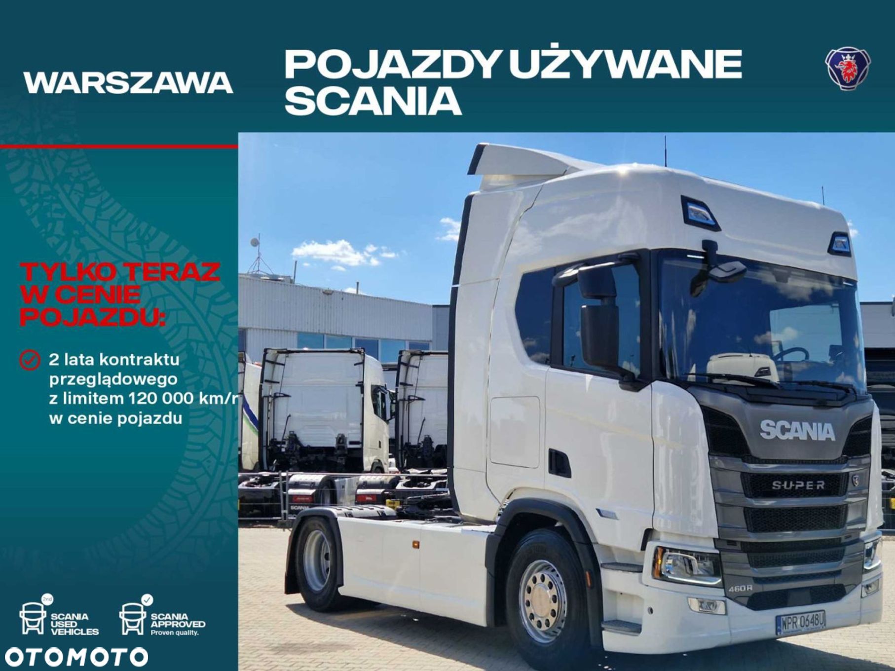 Scania R460A4x2NA Nowe Opony Dunlop - 1