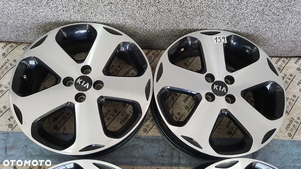 ALU FELGI ORYGINAŁ  KIA 4X100 6.5JX17 ET43  52910-1W400 - 3