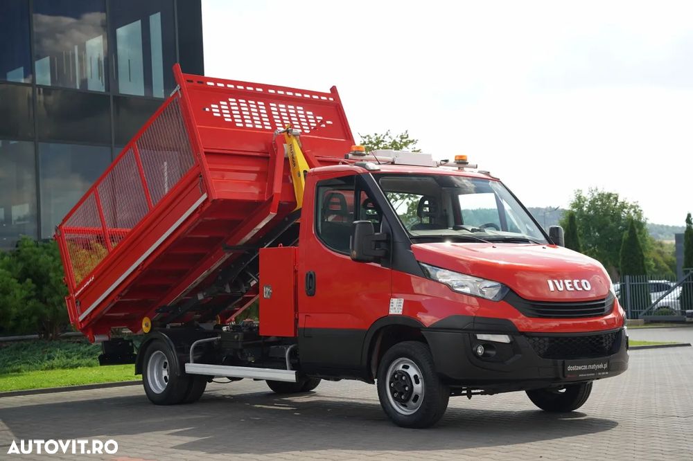 Iveco DAILY 35-150 / PALFINGER CITY 23 MPA CU CARLIG / CUTIE DE VITEZE 3.1 M / PTO / DUBLU / MANUAL / IMPORTAT / - 4