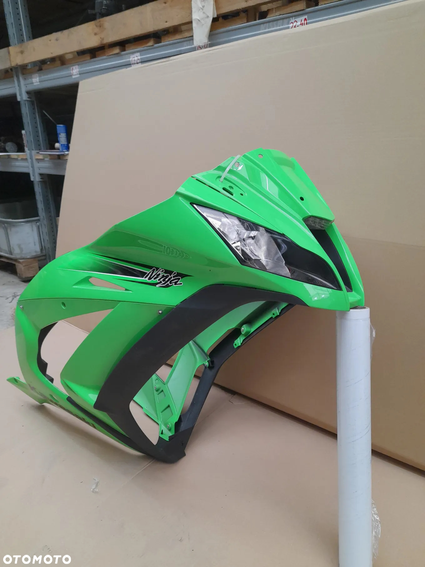Kawasaki ZX-10R 1000 Ninja (2011 - 2015) KOMPLET OWIEWEK CZASZA BOK LAMPA! NOWY! oryginalny! - 4