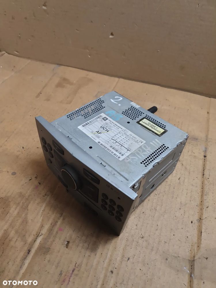 } RADIO FABRYCZNE OPEL ZAFIRA ASTRA 344183129 - 3