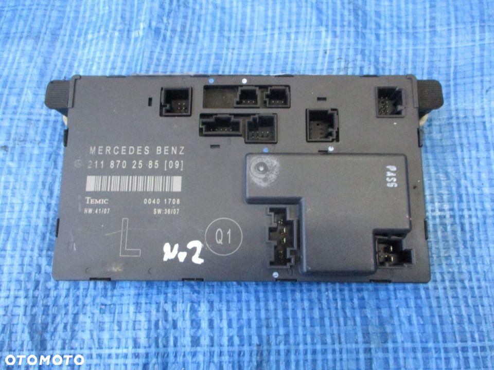 MERCEDES W211 MODUŁ DRZWI LEWY PRZÓD 2118702585 - 1