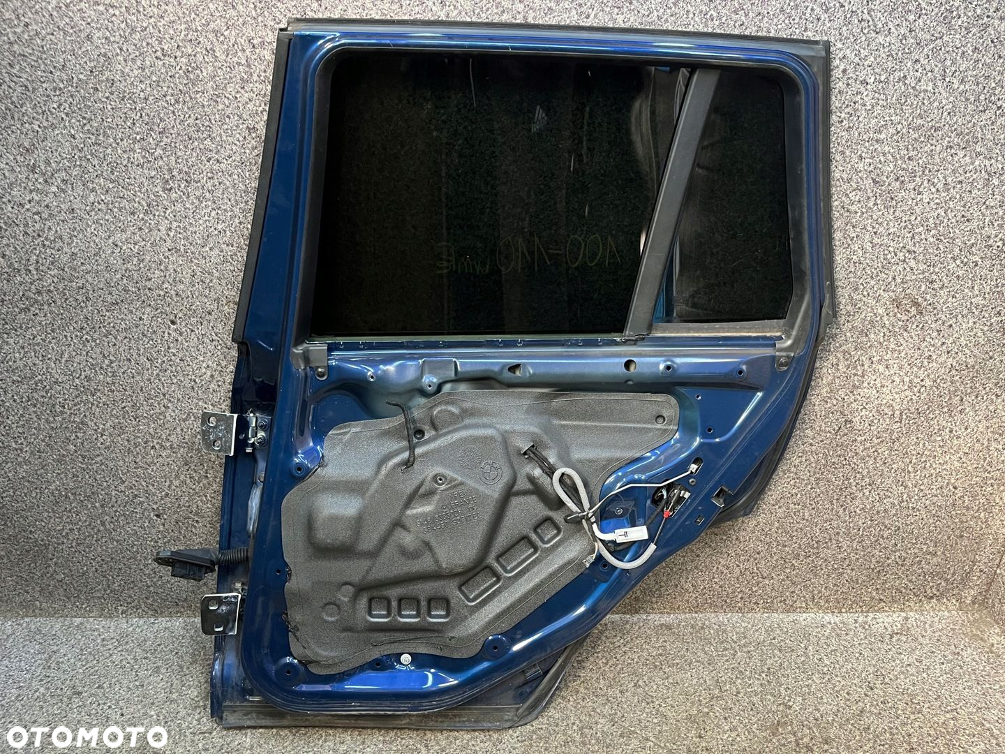 Drzwi prawy tyl tylne A07/5 MYSTIC BLAU METALIC BMW X3 E83 ORG 100-110 umFe - 7