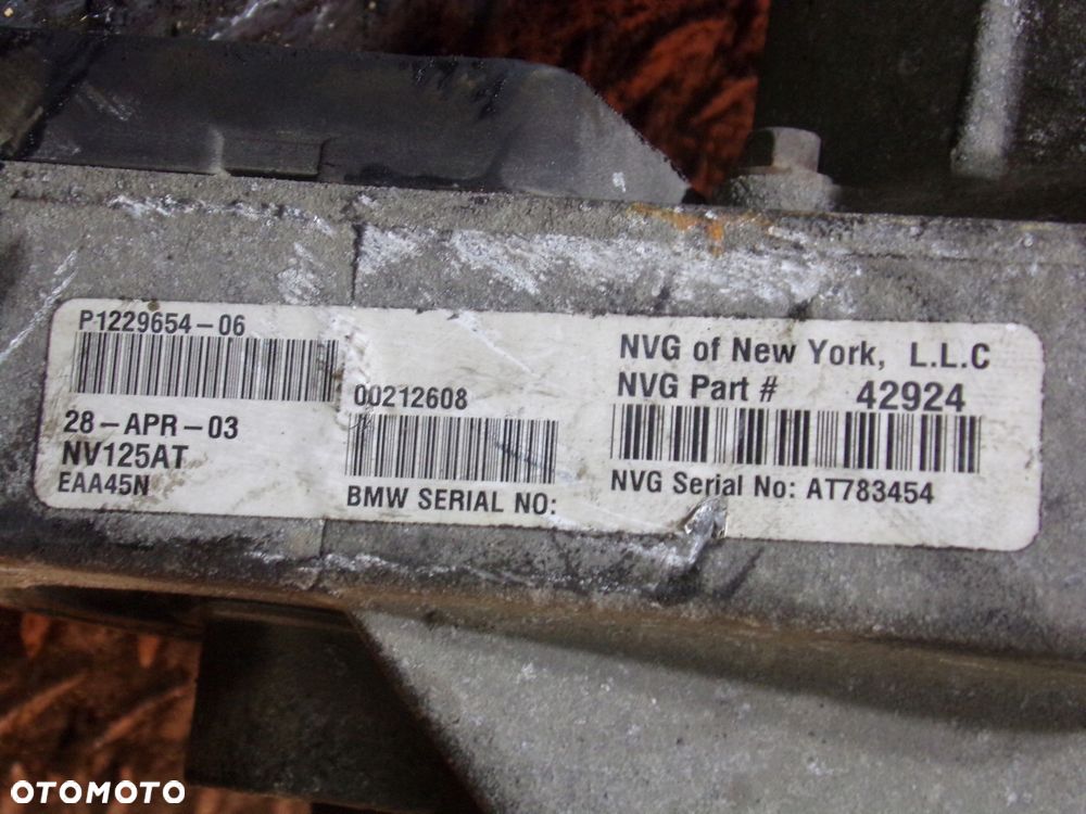 BMW X5 E53 3.0 B 06r 231KM reduktor 1229654 - 5