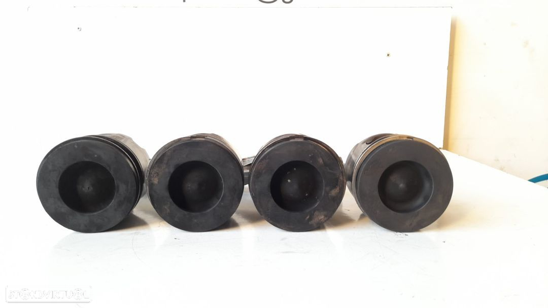 PISTÃO PISTÕES PISTONS BIELA BIELAS MOTOR N47D20A 0840BB BMW SERIE 3 E92 320D 177CV N47D20A; - 3