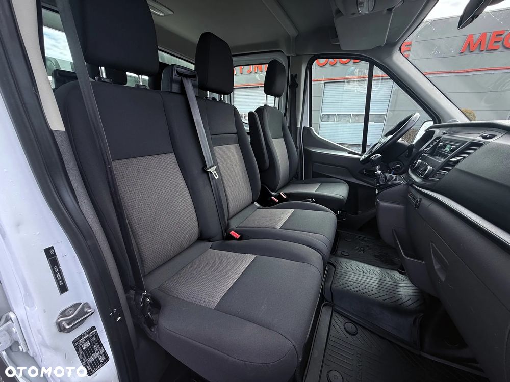 Ford Transit Doka Brygadówka 7-miejsc Skrzynia 3,22 m Salon PL, Jeden Właściciel - 19