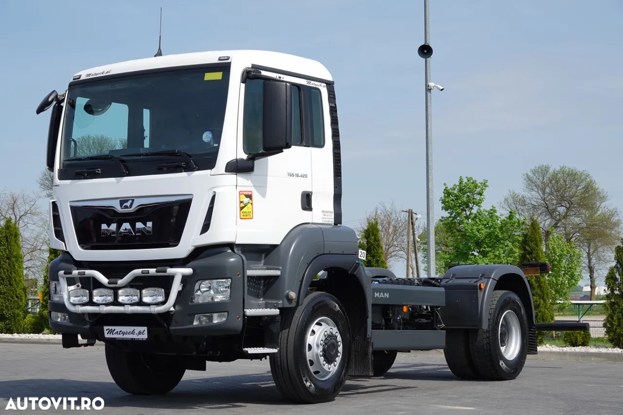 Volvo TGS 18.420 / 4X4 / ȘASIU L 5.6 M / NAVIGAȚIE / ÎNCORPORAT / IMPORTAT - 2