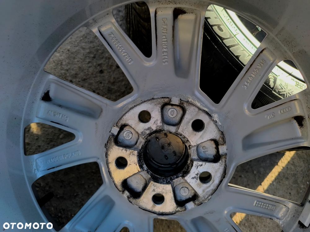 5x112 Alufelgi Felgi Aluminiowe 17 Koła Zimowe Zima AUDI A3 8V 8P A4 B5 B6 B7 A6 C5 C6 Q2 Q3 VW SHARAN II 2 TROC PASSAT B8 TIGUAN SEAT EXEO ATECA ALHAMBRA II SKODA YETI Legnica ALU-RAD 215/55 5mm - 15
