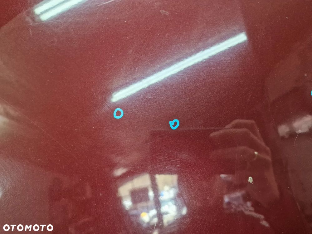 NISSAN PRIMERA P12 02- ŁADNA KOMPLETNA MASKA , KOLOR BORDO METALIK , NR AUKCJI NM83 - 9