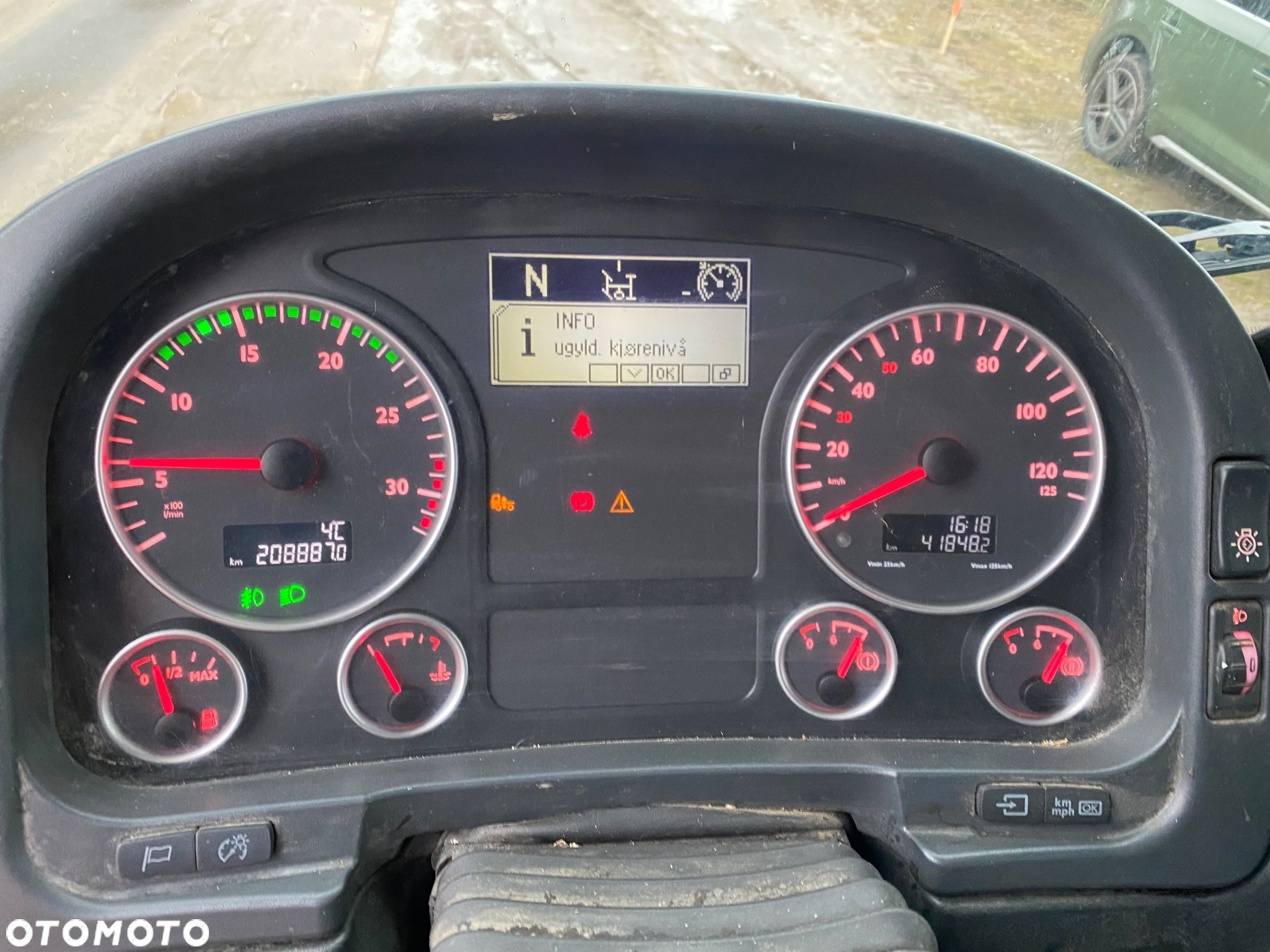 MAN TGM 15.290 4x4 Euro5 Energetyka HMF 1020 wciągarka podest osobowy - 35
