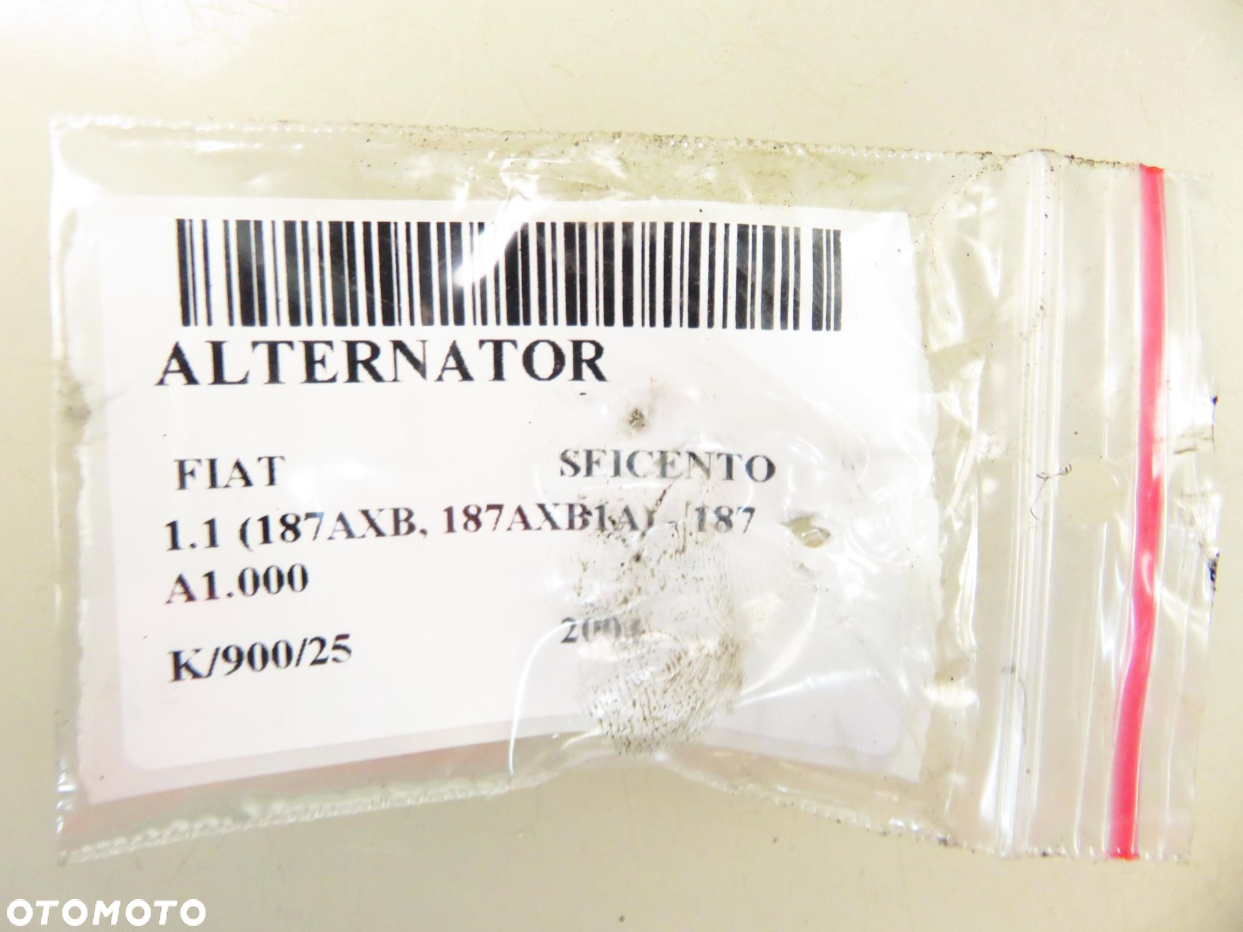 ALTERNATOR FIAT SEICENTO 1.1 54 - 187 A1.000 A4003PR - 2