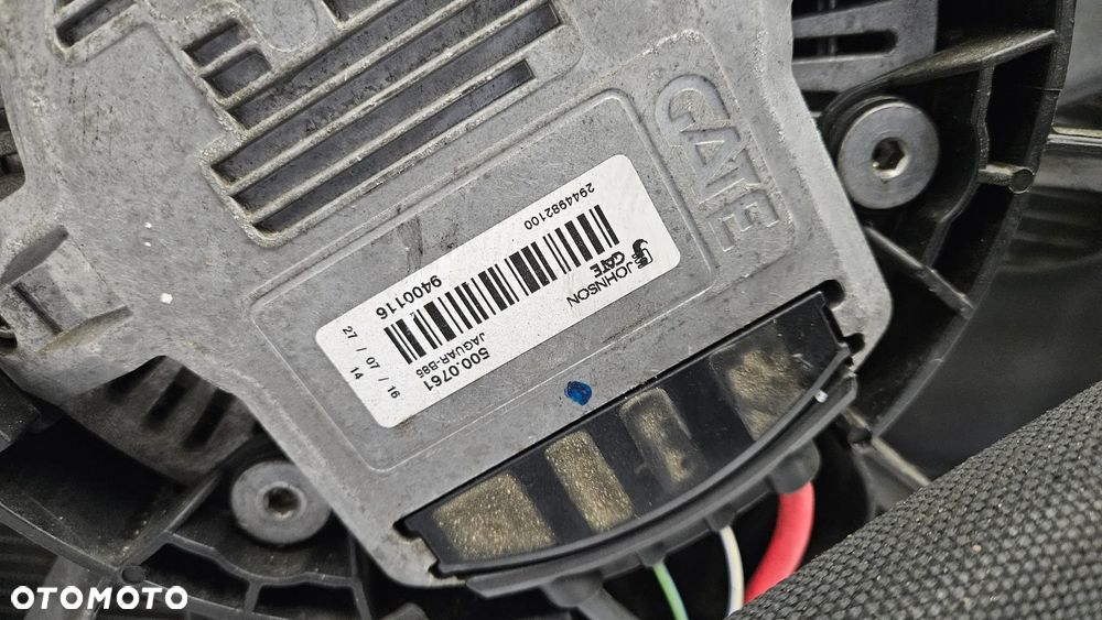 Jaguar XJ 351 LIFT 2015-2019 3.0 SC 340 KM 306PS Komplet chłodnic Chłodnica wody Klimatyzacji Wentylator Pompka wody - 16