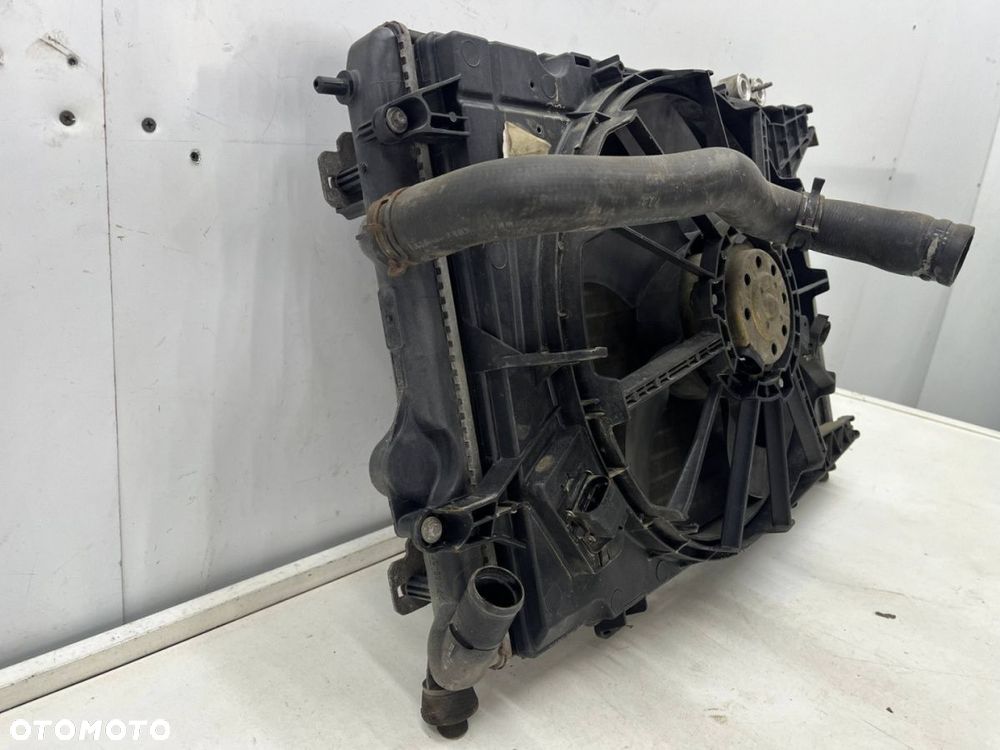 Chłodnica wody Renault Scenic I Megane I 96-03r 1.4b 1.6b klimatyzacji wiatrak KOMPLET 8200125769 - 2