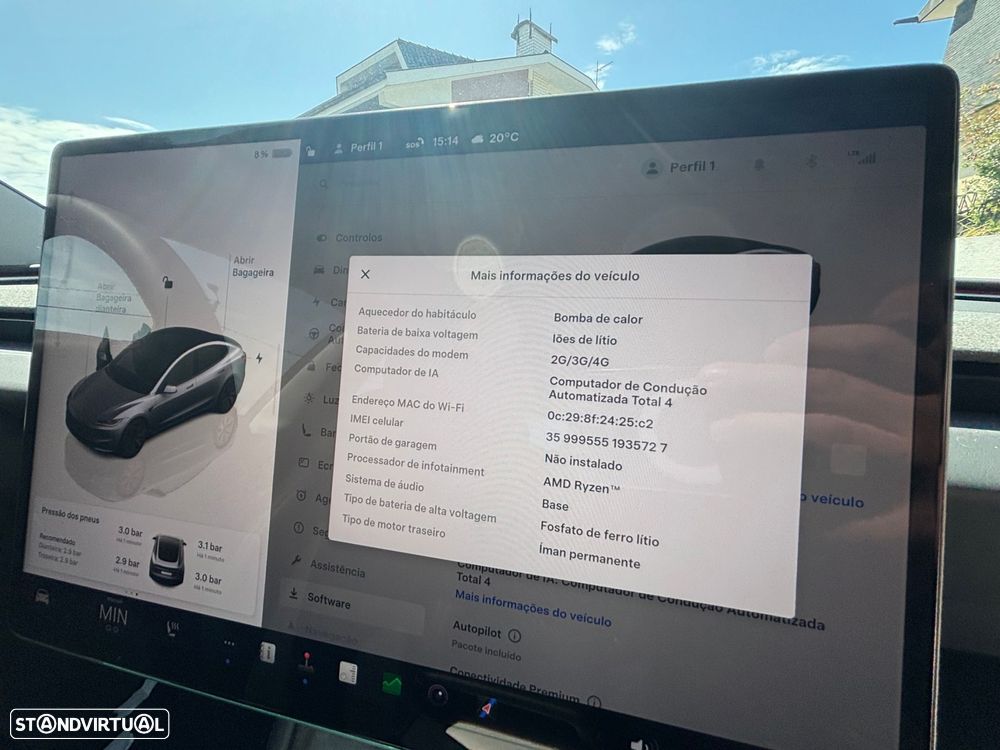 Tesla Model 3 Tração Traseira Premium - 11
