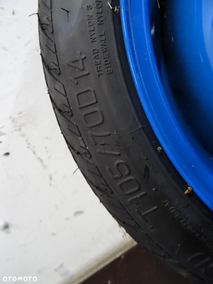 CHEVROLET AVEO II T250 07-12 KOŁO ZJAZDOWE DOJAZDÓWKA ZAPAS R14 - 5