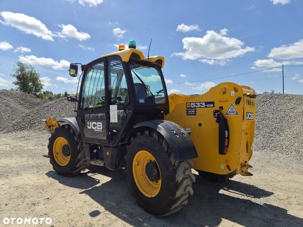 JCB Ładowarka teleskopowa JCB 533-105 2018r Powershift 4WS 10m Manitou Merlo 535-95, 535-125 - 8