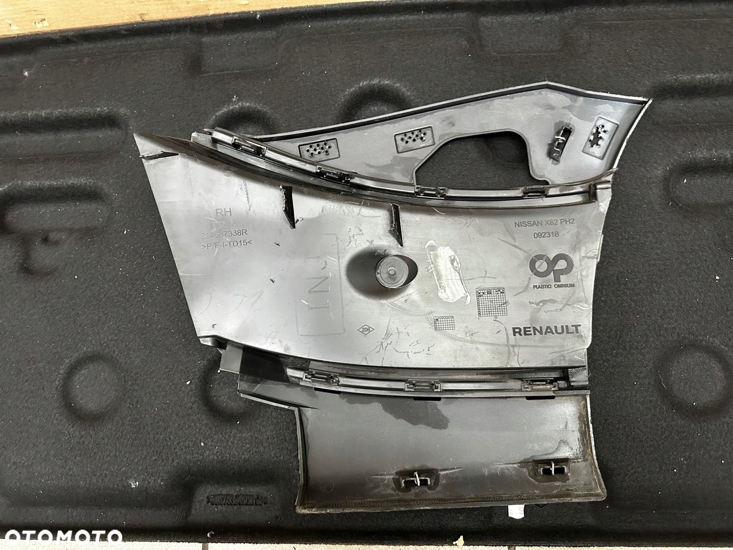 Ślizg mocowanie zderzaka przód prawy NISSAN PRIMASTAR II NV300 LIFT 21 - 5