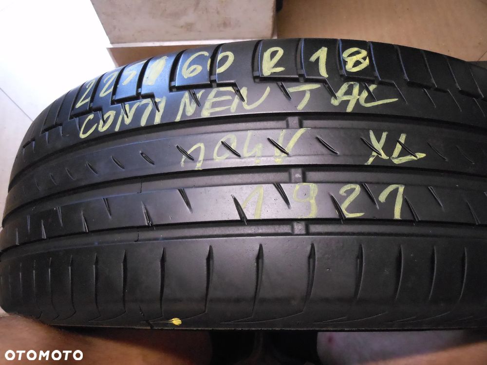 Opona pojedyńcza 225/60r18 continental premium contact 6 6mm lato - 1
