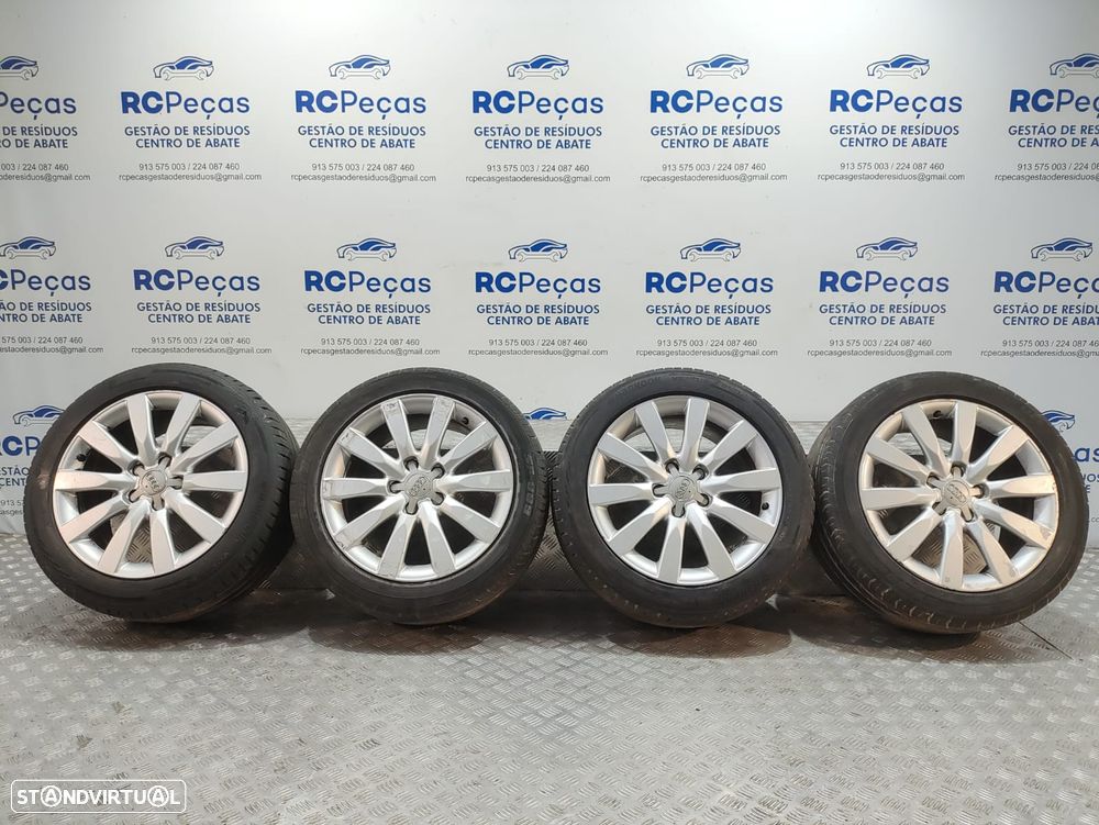 Conjunto Jantes 17 Audi A4 B8 8J ET47 5x112 - 1