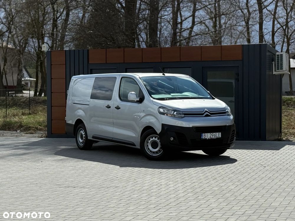 Citroën Jumpy 2.0 HDI 120KM / Long Długi 6-osobowy / Bezwypadkowy / 2x Boczne Drzwi / Zarejestrowany w PL - 1