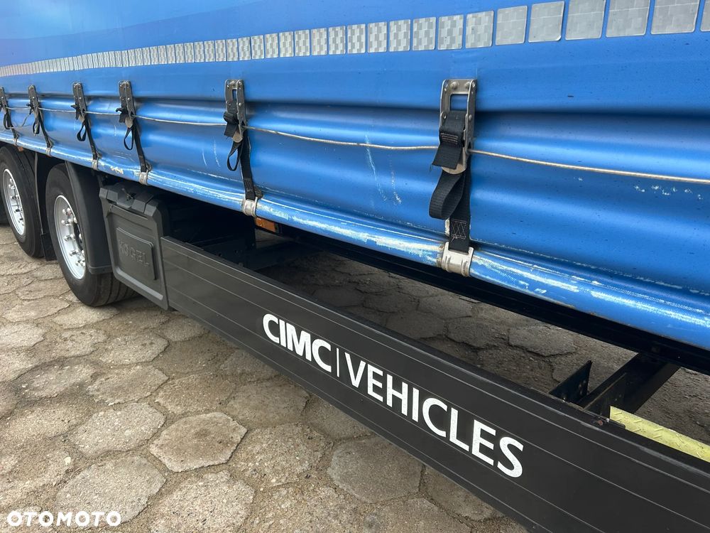 CIMC FIRANKA MEGA / OSIE SAF / 2020 ROK / PODNOSZONY DACH / NACZEPA POLSKIEJ PRODUKCJI !! FIRANKA MEGA R 19.5 / PODNOSZONY REGULOWANY DACH - 19