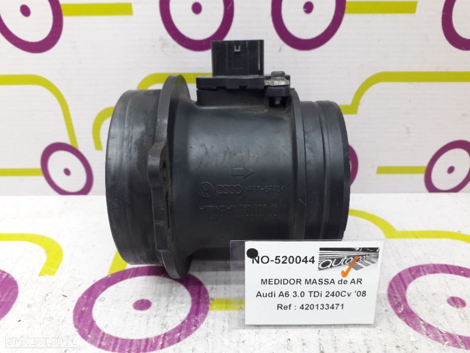 Medidor de Massa de Ar Audi A6 3.0 TDi 240Cv de 2008 - Ref: 420133471 - NO520044 - 1