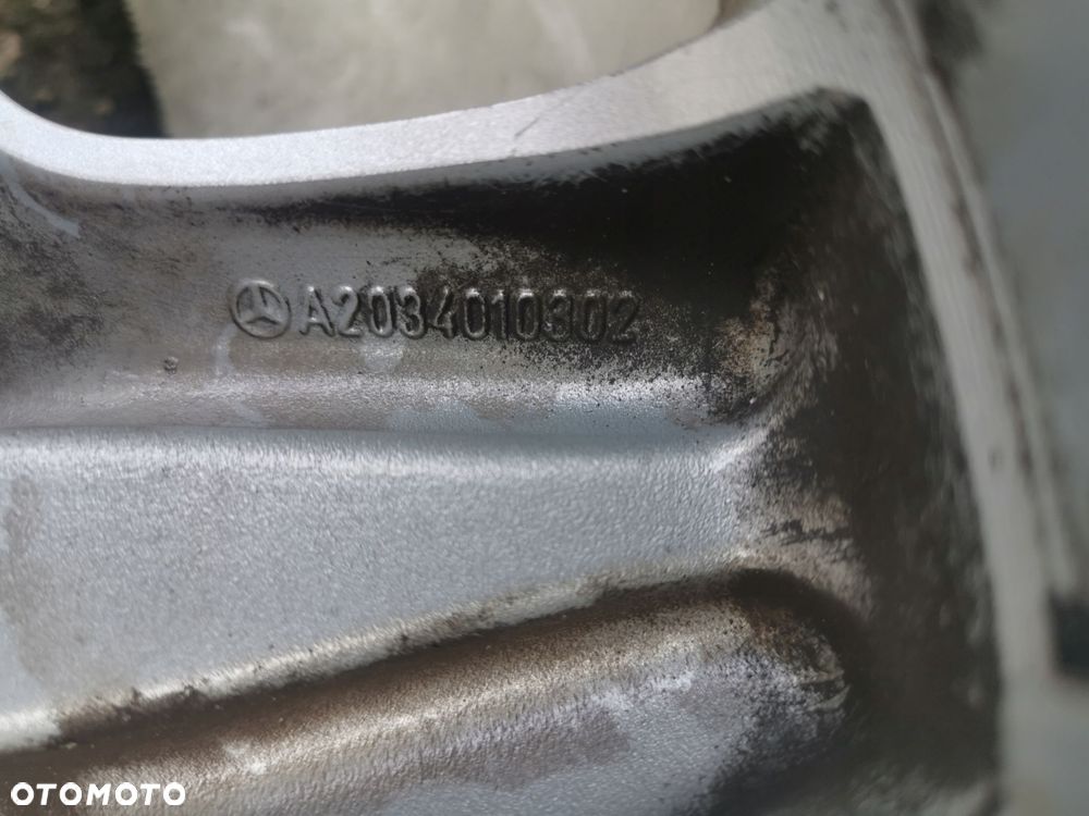 felga aluminiowa mercedes-benz oe 7.0" x 16" 5x112 et 37 a2034010302 - 6