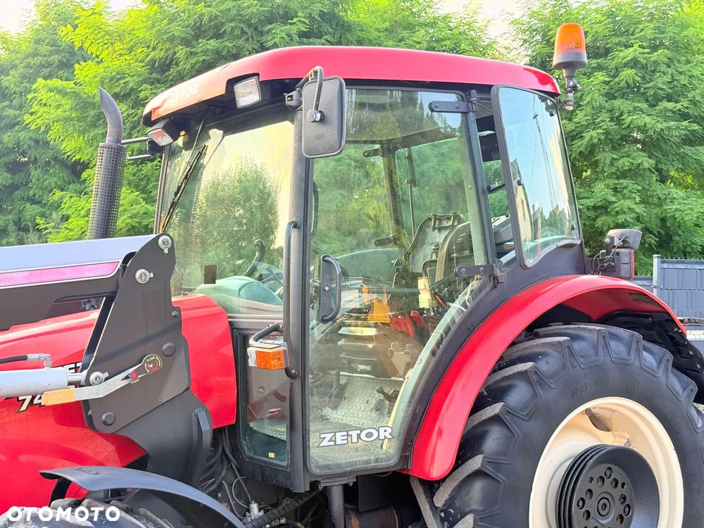 Zetor * Traktor Zetor 7441 Proxima * TUR Ładowacz Łyżka * TUZ * Wałek Wom * - 11