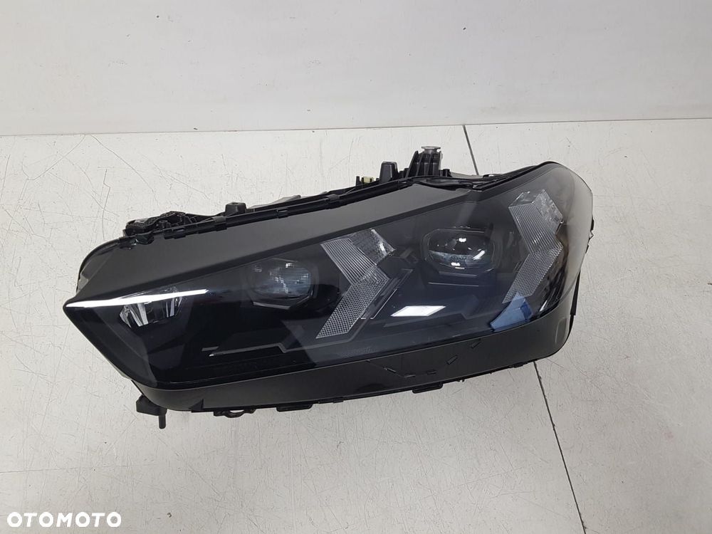 BMW X5 G05 X6 G06 X5M F95 X6M F96 LCI LIFT BLACK SHADOWLINE LAMPA LEWA PRZEDNIA PRZÓD REFLEKTOR LED - 2