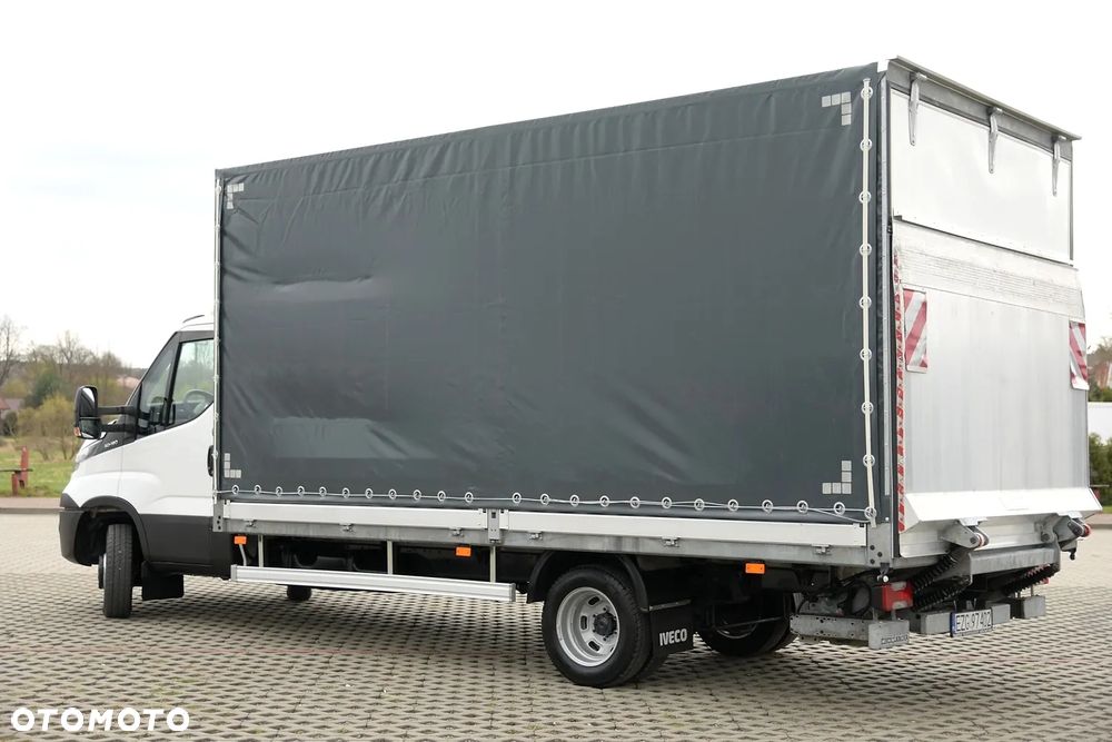 Iveco DAILY 50-180 * BURTO-PLANDEKA + WINDA DHOLLANDIA 1TONA* Salon PL PRZEBIEG 50TYS KM - 4