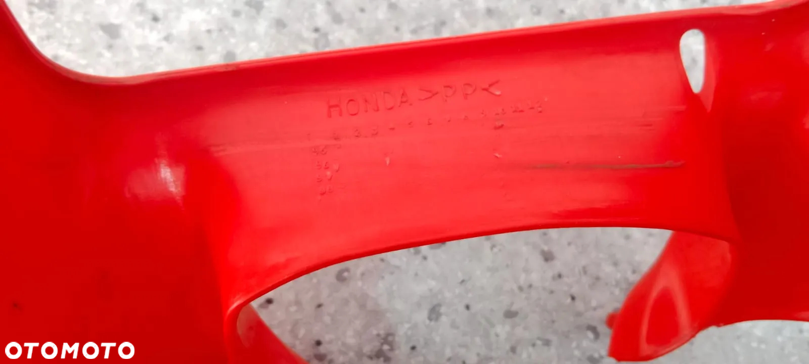 plastik/czaszka/pokrywa górna Honda XL 600 (nr1168) - 7