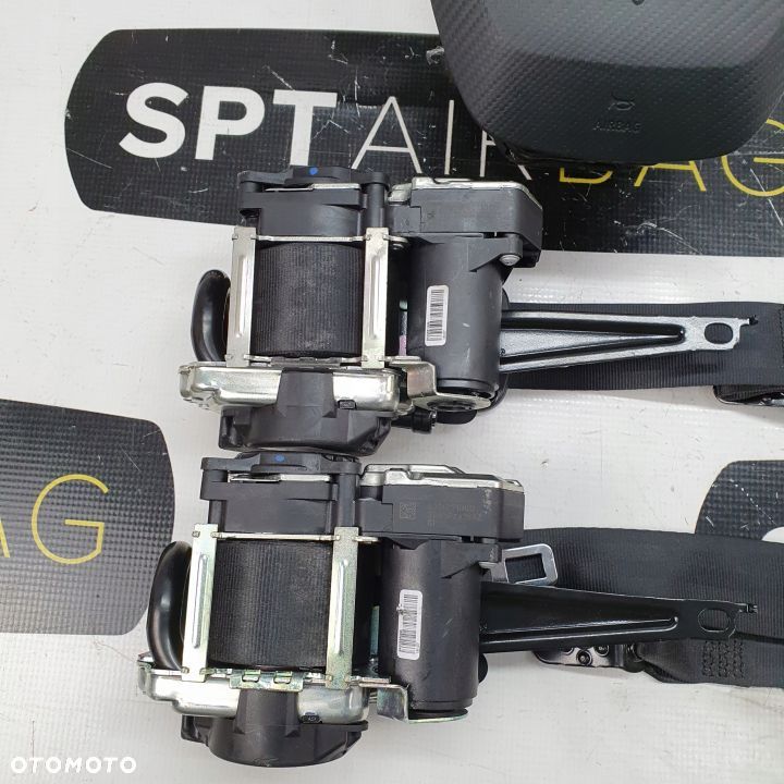 SEAT TARRACO DESKA ROZDZIELCZA KONSOLA KOKPIT PULPIT PODUSZKI AIRBAG AIR BAG PASY KIT SET - 10