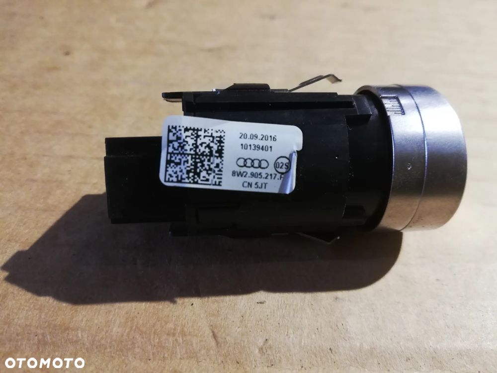 Przełącznik włącznik przycisk START STOP AUDI A4 B9 8W 8W2905217F - 2