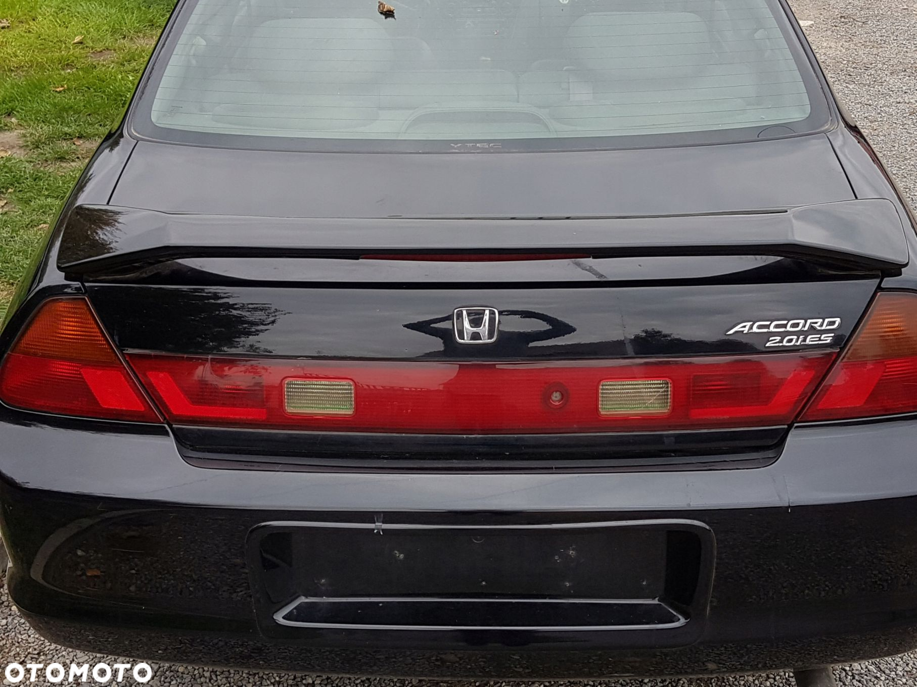 ACCORD VI COUPE KLAPA TYŁ TYLNA CZARNA B92P - 2