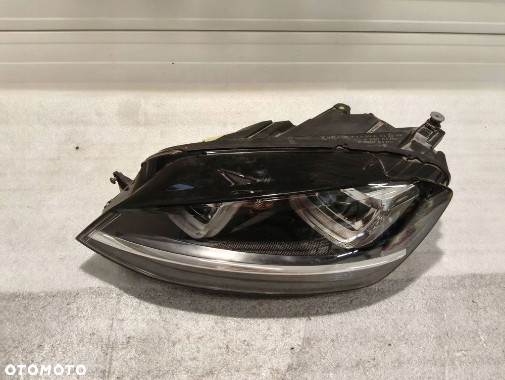 volkswagen golf vii xenon 3 moduły przód strona lewa lampa przód 5g1941751 - 6
