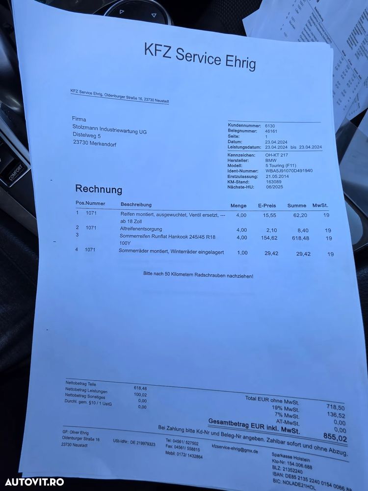 BMW Seria 5 525d xDrive - 18