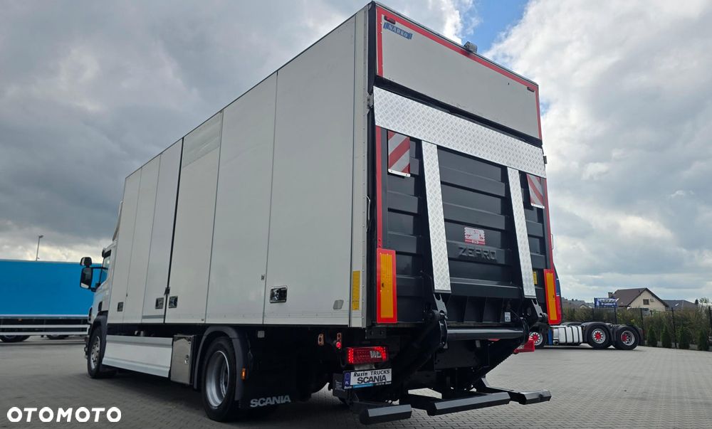 Scania P250 Euro 6 kurierka zabudowa kontener kurierka full air super stan! świeży import! - 5