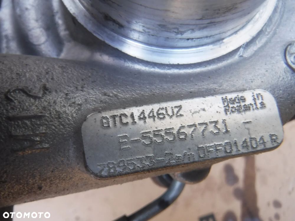 Opel Astra J Mokka Meriva B turbina 55567731 turbo  1.7 CDTI A17DTS A17DTC - 5