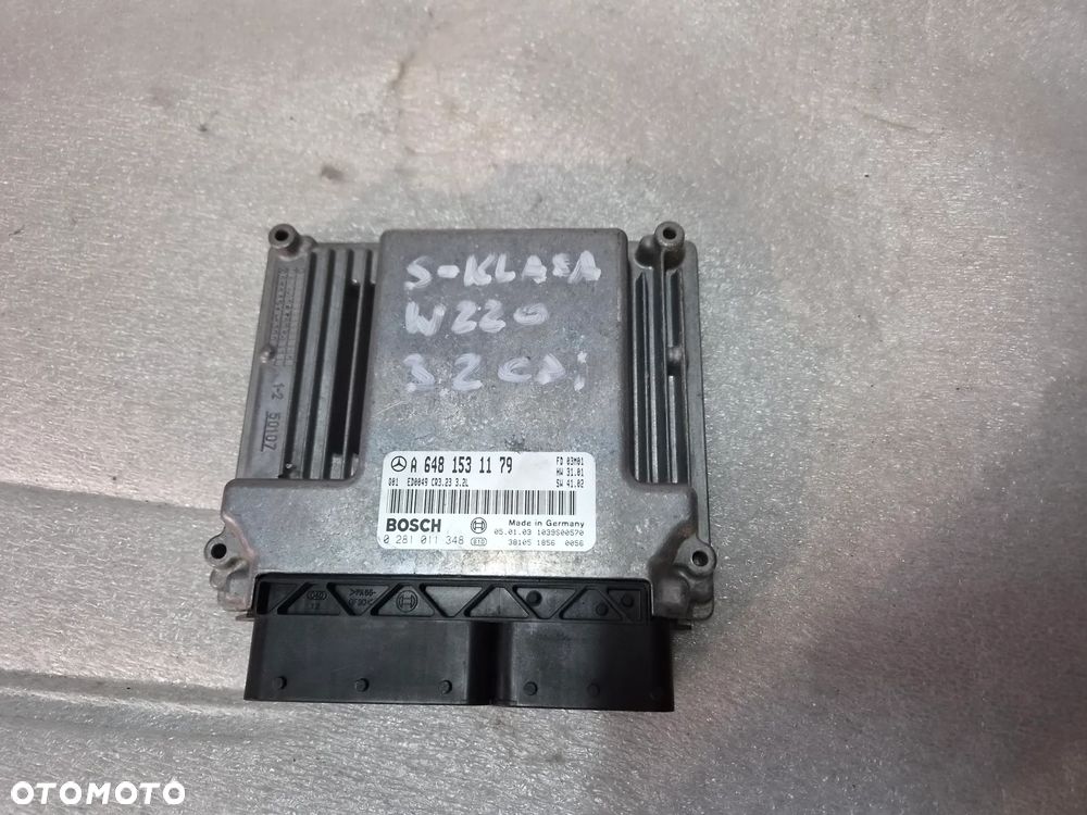 Komputer sterownik silnika Mercedes S Klasa W220 3.2 CDi -1179 - 1