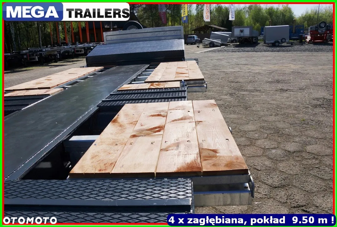 Inny Niskopodwoziowa 4 x ZAGŁĘBIANA, najazdy HYDRULICZNE 3,0 M !!! - 40