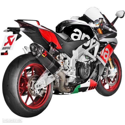aprilia rsv4 1000rr e tuono v4 linha completa akrapovic - 2