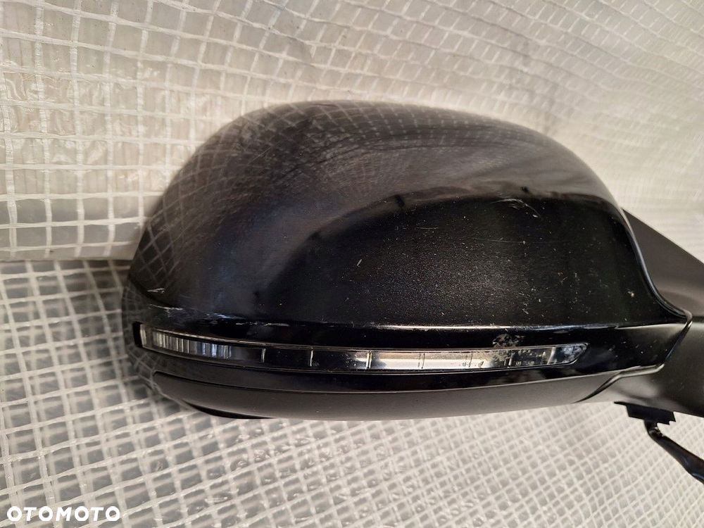 audi a6 c6 lift 4f 2008- lusterko prawe 7 pin czarne europa demont orginal - 3
