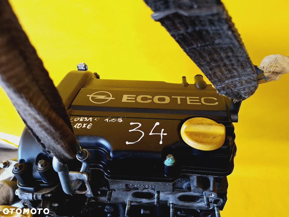 SILNIK OPEL CORSA C 1.0 BENZYNA KOD SILNIKA: Z10XE NR34 - 2