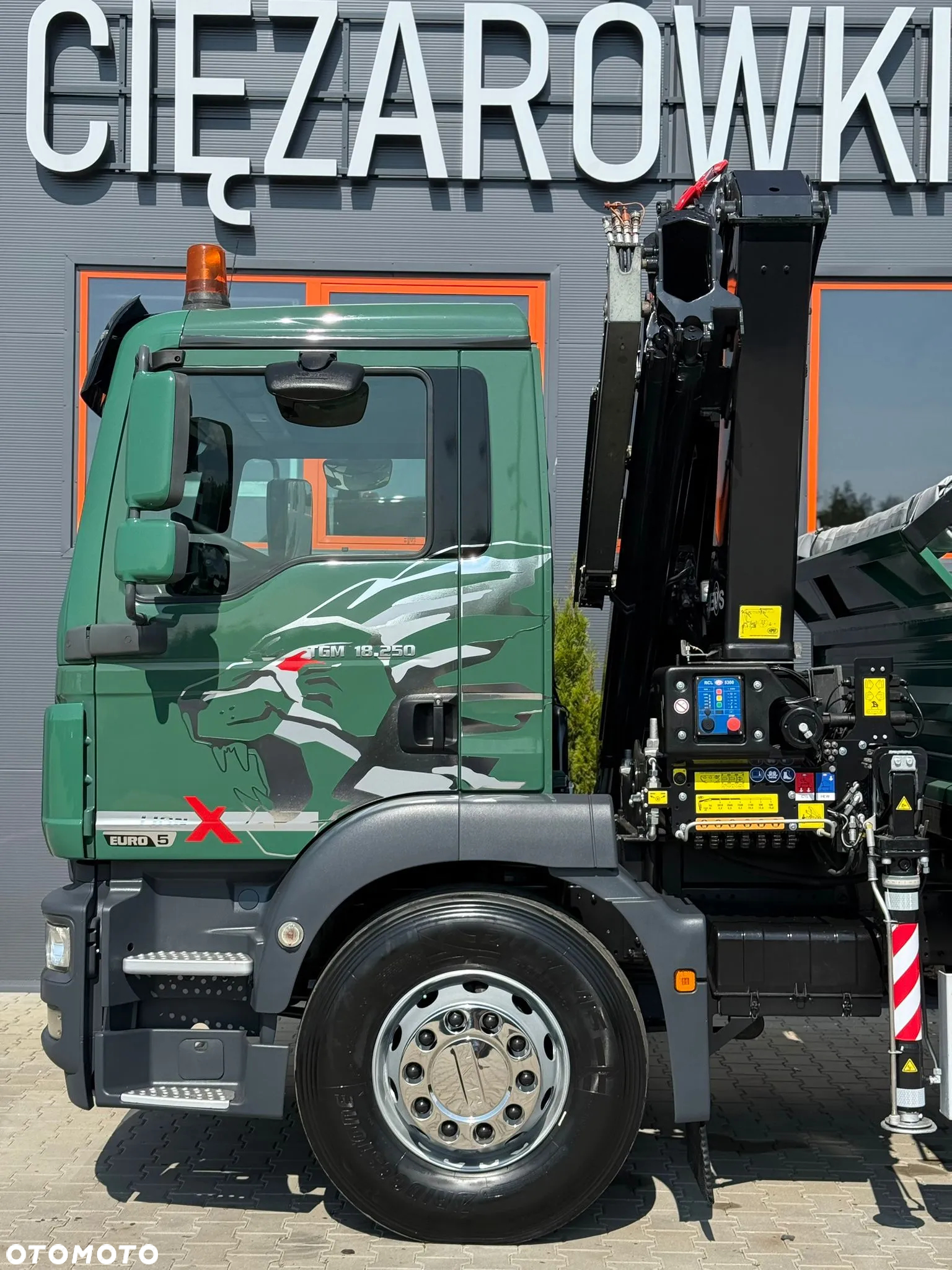 MAN TGM TGL TGS 18.250 // E5 // wywrotka 3-S + HDS HMF 1420 - K2 // budowlanka // energetyka //żuraw dzwig kran crane // Świeżo sprowadzony - 30