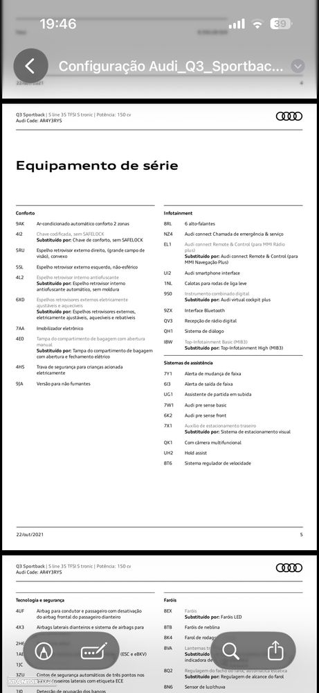 Audi Q3 Sportback 45 TFSIe S line S tronic - 17