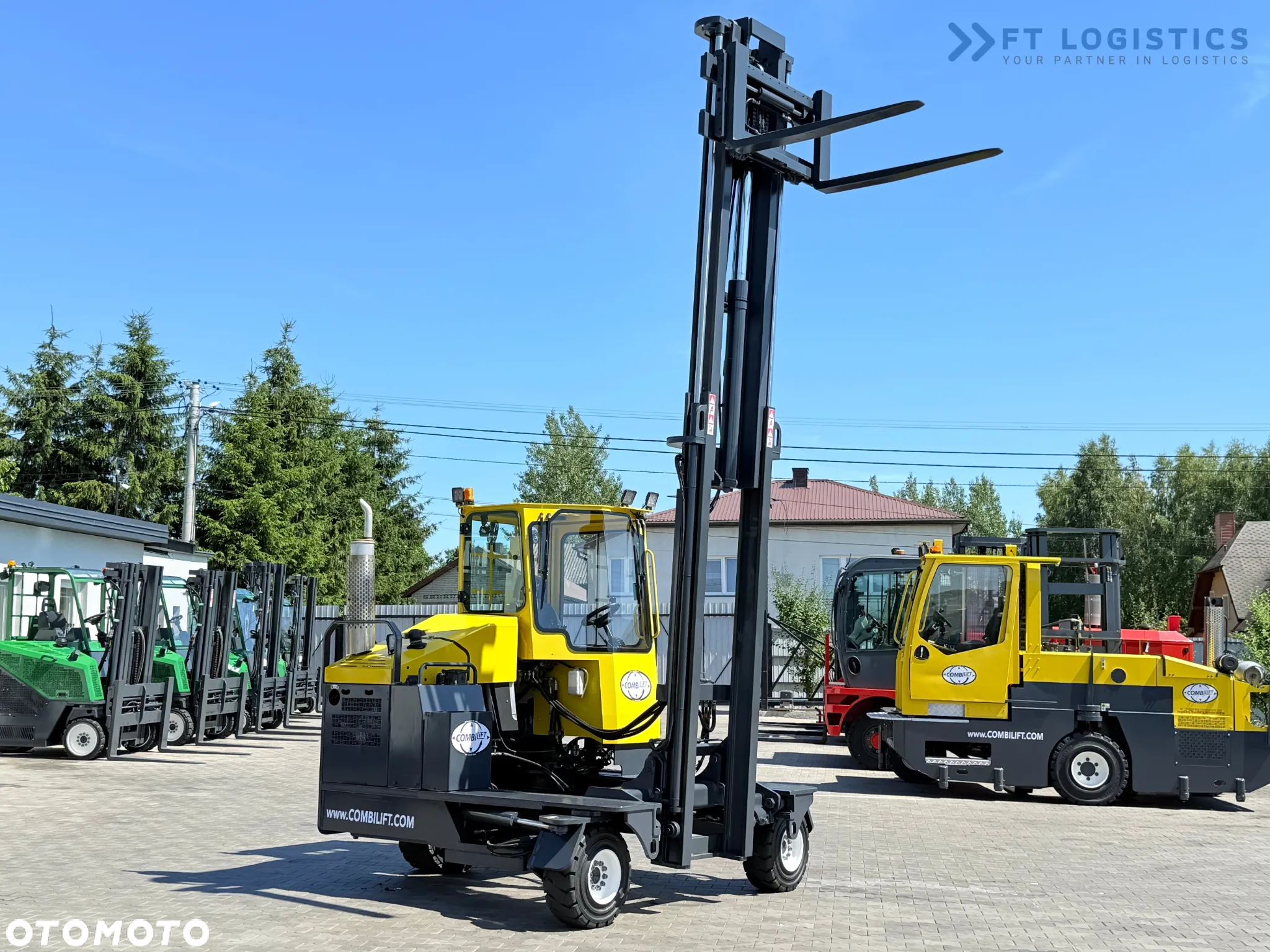 Combilift C5000XL / GAS / DUPLEX / 4500MM / WOLNY SKOK / PRZESUW WIDEŁ / POZYCJONER / KABINA XL / NOWE OPONY - 38
